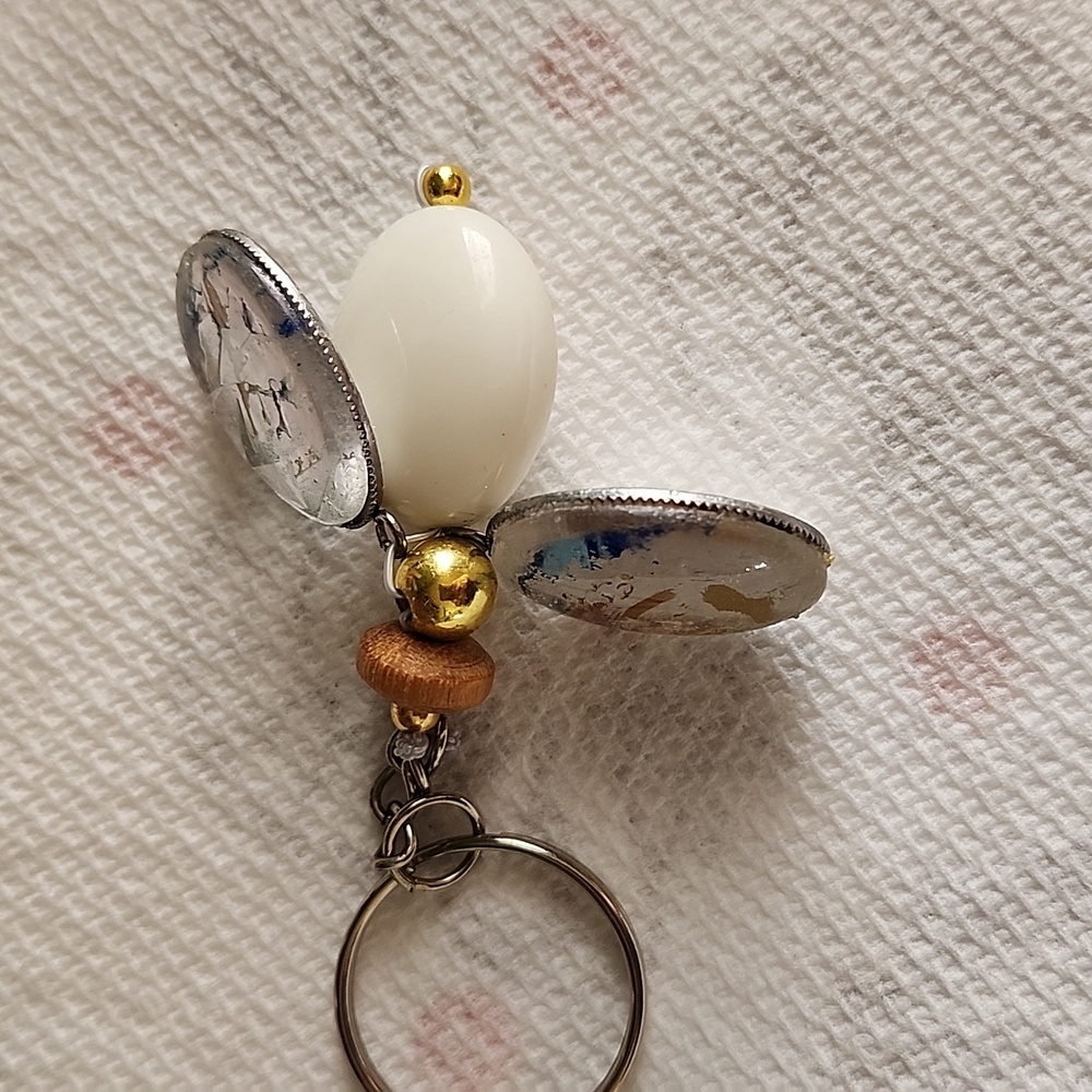 Angelic Keychain homemade